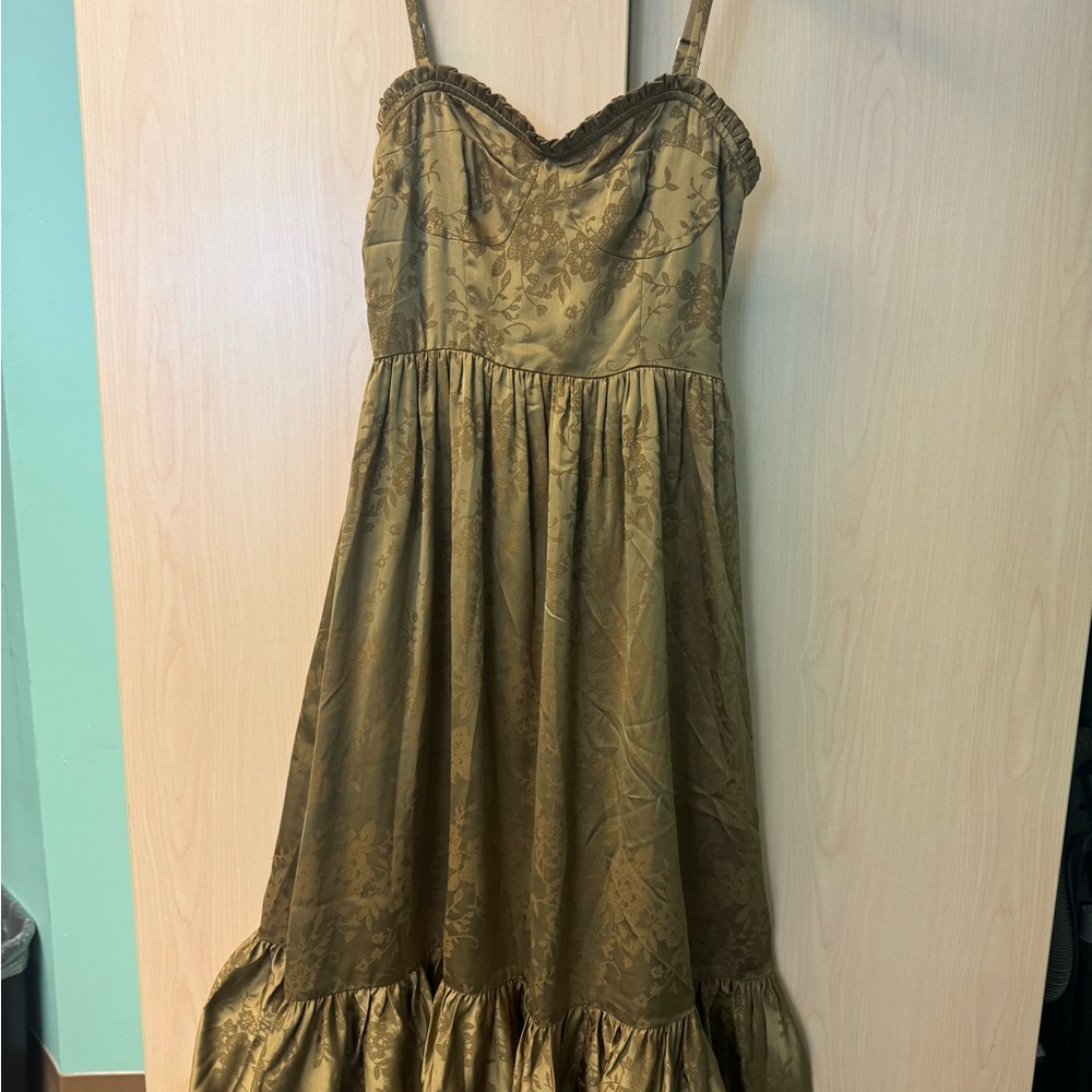 Storia Olive Smocked Dress